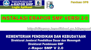 Tahun pelajaran 2020/ 2021 sudah dimulai saatnya kita mengupdate eraport untuk tahun pelajaran yang berlangsung sekarang. Instalasi Aplikasi Erapor Smp Versi 2 0 E Raport K13 2019 Youtube
