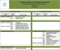 The time table would be released on the official website cbse.nic.in. Cbse Site For Class 10