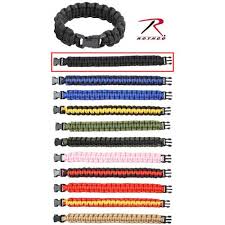 paracord bracelet black