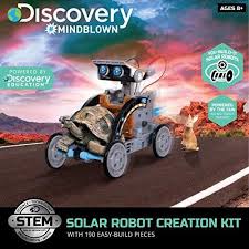Night thief, kart wars y muchos más gratis en pais de los juegos / poki. Discovery Kids Diy Stem Kit Kit De Robot Solar 12 En 1 Mercado Libre