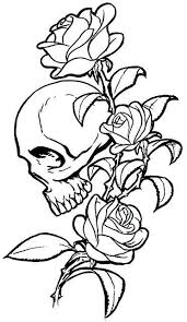 Simple tattoos are a great way to get a beautiful inking without going beyond your budget. Easy Skull Tattoo Outlines Novocom Top