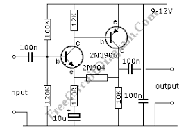 Many regulators limit the current through the motor, which reduces torque. Discrete 9 12v Microphone Pre Amplifier Electronic Circuit Diagram