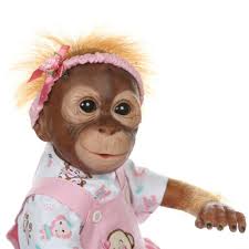 Realistic Clothes Dolls Baby Ape Orangutan Newborn Silicone Baby Monkey Reborn Reborn Dolls Buy Cheap Store Lifegate Com