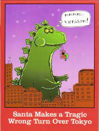 Godzilla S Christmas Godzilla Birthday Godzilla Quotes Godzilla