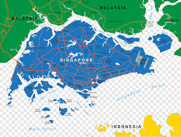 Map of singapore area, showing travelers where the best hotels and attractions are located. Singapore Map Singapore Map Globe World Road Map Png Pngwing