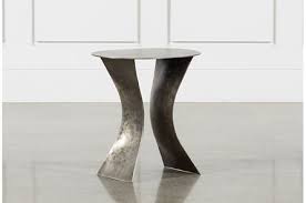 Accent table, espresso, bronze metal. Small Space Accent Tables To Complete Your Home Decor Living Spaces