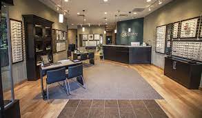 Colorado Optometry Beautiful Use Of Impressions Wall Displays With Made To Order Furnishings Fashion Optical Optometry Office Medical Office Design Optometry