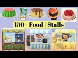 Thankfully, there are ways to get around this problem using the custom design feature, and by using some clever kitchen decorating techniques. 150 Latest Food Stalls Food Hats Design Codes For Animal Crossing New Horizons Acnh Patterns Youtube