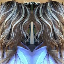 Light Brown Base W Platinum Thick Crown Highlights Brown Blonde Hair Brown Hair Platinum Highlights Hair Highlights
