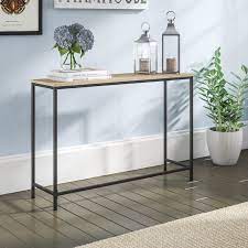 Homecho 39.4 console table, sofa table with 2 drawers, modern entryway table with solid bamboo frame and storage shelf, narrow foyer table behind couch for living room hallway entry, white. 17 Gorgeous And Functional Entryway Table Ideas