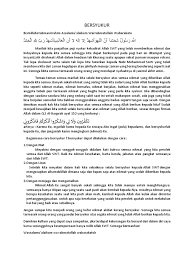Selawat serta salam selalu tercurahkan kepada junjungan nabi besar kita nabi muhammad saw, beserta keluarga, para sahabatnya dan. Kultum Bersyukur