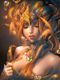 Sakimi Chan Est Le Pseudo D Une Tres Talentueuse Illustratrice Basee Au Canada Ses Univers De Predilectio Sakimichan Art Inspirational Digital Art Dragon Girl