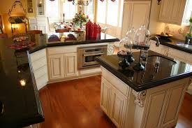 Dark cabinets with white countertops ambrosia white granite countertops. Pin On Kitchen