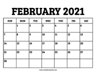 Here i have designed february 2021 calendars in 10 designs, all simple, sober, and beautiful as always. 2021 February Calendar Calendar Options