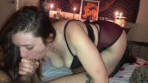 Thick White Girl Loves Sucking Big Cock | Birthday Blowjob - Pornhub.com