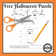 If your 5th grade is crazy for crosswords, she'll be … Halloween Puzzle To Print Free Your Therapy Source