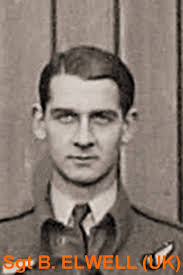 Sergeant Bertram Elwell, RAF, 519416, Air Bomb Aimer 101 years ago, May  15th, 1916, was born in Birmingham Bertram ELWELL. On April 15th, 1943, he  was a crew member of the bomber