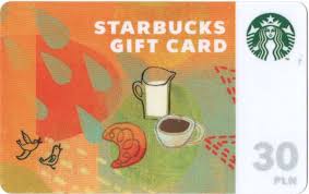 Starbucks has updated its iphone app with ios 6 compatibility and now includes passbook integration. Poland Starbucks Gift Card Closer Look Starbucks Gift Card Starbucks Card Gift Card Design
