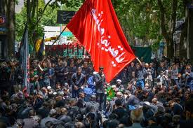سوگواری گلستانی‌ها در تاسوعای حسینی؛ "عباس ولایت خواهیم ماند"