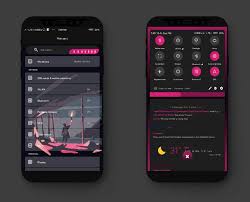 Download now beragam aplikasi tema animasi bergerak untuk hp android. Night Pink Theme Miui10 Tembus Tema Mi Community Xiaomi