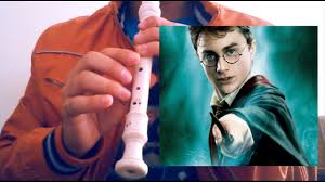 Hedwigs Theme Harry Potter Recorder Block Flute Notes Youtube