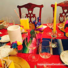 There are so many cute ideas that you could use for a birthday party, dinner party, or. Spanish Night For Our Cooking Group Fiesta Espana Inspirational Details