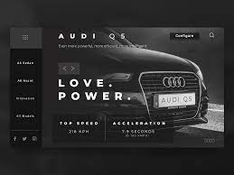 Audi Q5 Website Landing Page Redesign Audi Q5 Audi Landing Page
