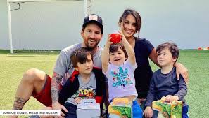 Aug 22, 2019 · lionel andrés messi, also known as leo messi, is a famous footballer who was born on 24 june 1987 in rosario, argentina. Messi And His Kids Play Football With Pet Dog Hulk While Wife Enjoys Messi Drink