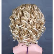 Here are some examples of best 30 sophisticated curly hairstyles for short hair. Wiwigs Lovely Short Curly Blonde Mix Summer Style Ladies Wig Uk