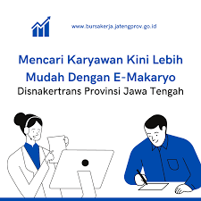 Loker bkk bkk karawang bkk bekasi 21 bkk yang sering membuka loker loker bkk bkk cikarang bkk karawang. E Makaryo Bursa Kerja Provinsi Jawa Tengah