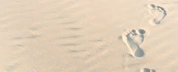 Image result for footprints in the sand images