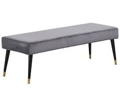 Samt Polsterbank Beverly In Grau Westwingnow Mit Bildern Polsterbank Sitzbank Mobel Online Shop
