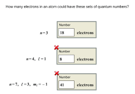 Solution for how many electrons in an atom could have these sets of quantum numbers? How Many Electrons In An Atom Could Have These Sets Chegg Com