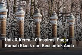 Sedangkan untuk desain pagar rumah yang lebih menarik biasanya dibuat dengan menggunakan bahan kayu terbaik. 23 Desain Pagar Rumah Klasik Pilihan Para Arsitek 2020