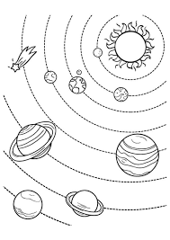 Solar System Free Coloring Pages Solar System Coloring Pages Planet Coloring Pages Space Coloring Pages