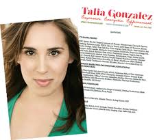 Contact: Talia Gonzalez On-Camera and Voice Talent.