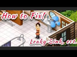 how to fix burst pipe, leaky sink