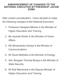 President jacob zuma in parliament in cape town. James De Villiers On Twitter Breaking President Jacob Zuma Reshuffles His Cabinet Again Sacp Leader Critic Blade Nzimande Removed