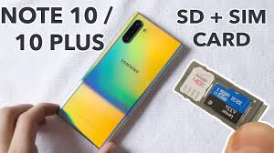 How to fix corrupted sd card? How To Insert Sd Card Sim Card To Galaxy Note 10 Plus Youtube