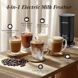 Amazon.com: DEVINC Milk Frother, 4-in-1 Milk Frother and ...