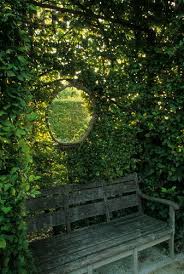 Harpur Garden Images Ltd Prieu221 Round Window In Hedge Above Bench Hedging Beautiful Gardens Secret Garden Dream Garden