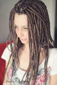 Love This Size Dreads I Will Have Some Day When I M Not Chicken And Just Do It Already Haha Beautiful Dreadlocks Dreadlocks Girl Hair Styles