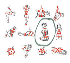 Looking for the circled pose name and how to tie it : rropetutorials