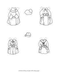 The file is one jpg at 300 dpi and 11×8. Paper Doll Coloring Pages 9