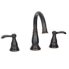 Bathroom faucet includes coordinating drain assembly. Delta Porter 8 2 Handle Bathroom Faucet W Drain Assembly Oil Rubbed Bronze Walmart Com Walmart Com