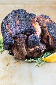 Pour marinade over top and coat the pork tenderloin all over. Marinated Bbq Pork Roast Bbqing With The Nolands
