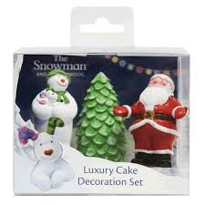 Leave this cake to mature to get the. Anniversary House Raymond Briggs The Snowman The Snowdog Luxury Cake Toppers Trio Set Cake Toppers