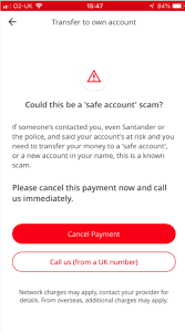 Finance by santander consumer (uk) plc, subject to status, terms and conditions. Santander Introduces Tailored Fraud Warnings On Banking App