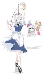 id おしゃれまとめの人気アイデア pinterest 十六夜咲夜 東方 かわいい 東方プロジェクト イラスト