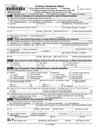 A currency transaction report (ctr) is a report that u.s. Fillable Online Form 4789 T Currency Transaction Report Test Fax Email Print Pdffiller
